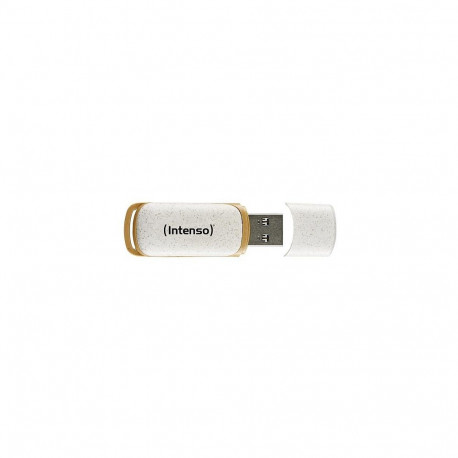 "STICK Intenso Green Line 128 GB (beige/braun, USB-A 3.2 Gen 1)"