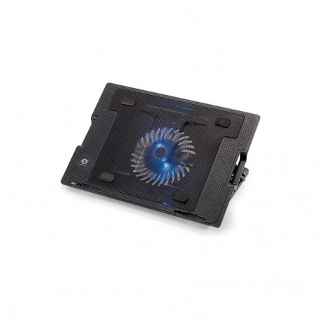 "CONCEPTRONIC 1-Fan USB-A2.0 Laptop-Kühlpad 40Kg ERGO 17"" sw"