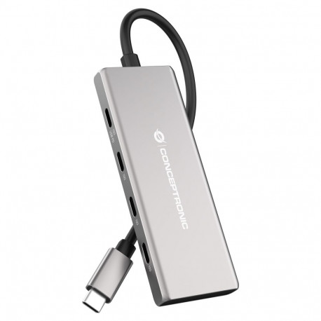 CONCEPTRONIC 7-1 dokk USB-C->3xUSB-C/3xUSB-A/+ 25cm hall
