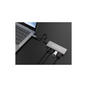 Conceptronic 4-1 dokkimisjaam USB-C->2xUSB-C/2xUSB-A/100WPD 25cm hall