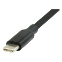 CONCEPTRONIC 3-1 dokk USB-C->HDMI/USB-A/60WPD 15cm must
