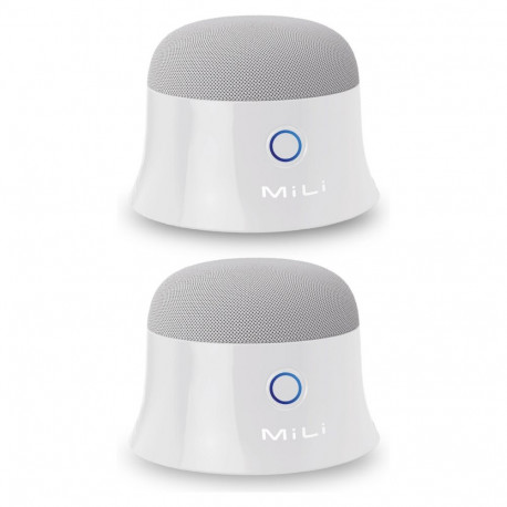 "ultron Mag Soundmate magnetic BT Speaker 2 Stück white"