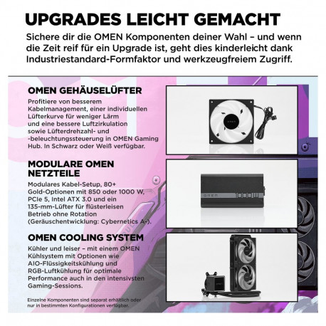 "HP 35L Gaming Desktop GT16-0192ng(schwarz, ohne Betriebssystem)"