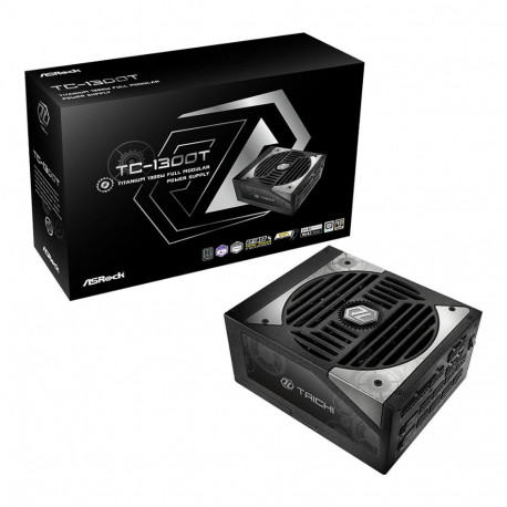 "1300W ASRock Taichi Series TC-1300T 1300W ATX 80+ Titanium black retail"