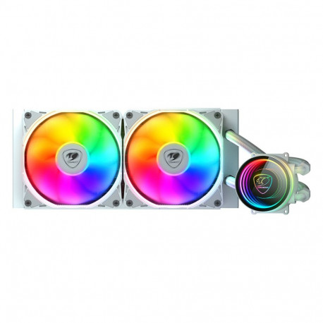 "K COUGAR CPU Wasserkühlung Poseidon Elite 240, ARGB Weiß"