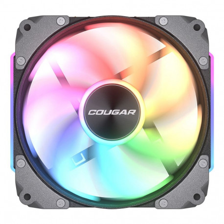 Cougar Apolar 120 ARGB must 120mm korpuse ventilaator, 3-pakk