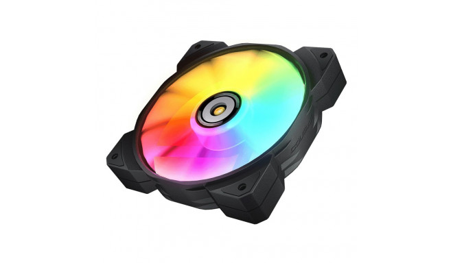 120mm COUGAR MHP 120 ARGB must korpuseventilaator
