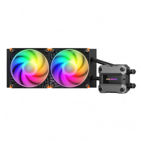 "K COUGAR CPU Wasserkühlung Poseidon Ultra 240, ARGB, Schwarz"