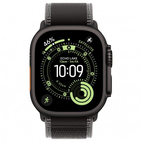 Apple käekell Ultra 3 49mm titaanist mobiilsidega Trail Loop M/L, must/söehall