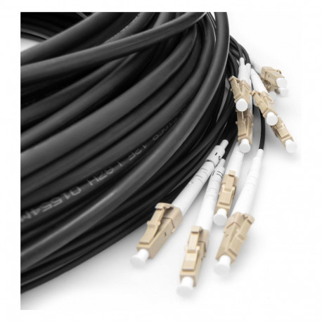 "DIGITUS LWL Patchkabel LC->UPC 100m Vorkonfektioniert OM4 12"