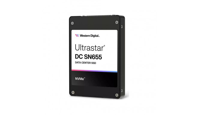"2,5"" WD Ultrastar DC SN655 WUS5EA1A1ESP7E3 - SSD - 15.36 TB - intern - U.3 PCIe 4.0 (NVMe)"