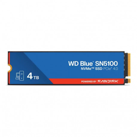 WD SSD Blue SN5100 4TB M.2 PCIe 4.0 x4 NVMe WDS400T5B0E-00CPE0