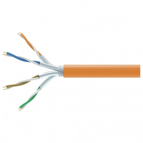 "Equip Instal.Kab Cat7 S/FTP 305.00m orange Sim. LSZH"