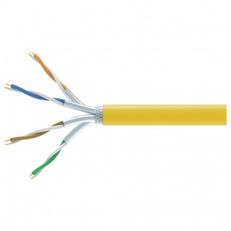"Equip Instal.Kab Cat7A S/FTP 1000.00m yellow Sim. LSZH"