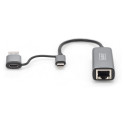 DIGITUS USB-C adapter USB3.0/USB C 3.1 > 2.5G Ethernet