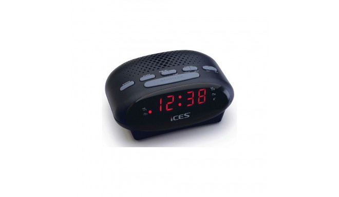 "LENCO ICR-210 FM-Uhrenradio & Radiowecker. schwarz"