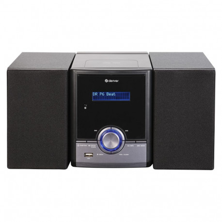 Denver muusikasüsteem DAB/FM Bluetooth, CD-mängija ja USB