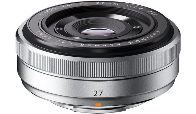 Fujinon XF 27мм f/2.8 объектив, серебристый