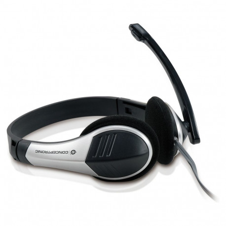 "CONCEPTRONIC Headset USB Mikro,int.Bed.Stereo 2.0m si"