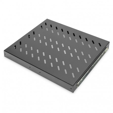 "DIGITUS Fachboden 1HE 30x483x385mm bis 25kg schwarz auszieh"