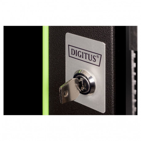 "DIGITUS Wandgehäuse Unique 16HE 820x600x450mm schwarz"