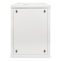 "DIGITUS Wandschrank Compact 9HE 254mm 10"" Glastür grau"