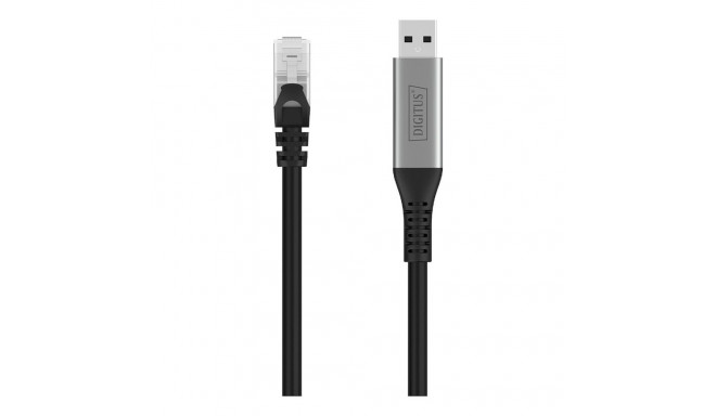 DIGITUS USB 3.2 RJ45 Ethernet kaabel 2 m