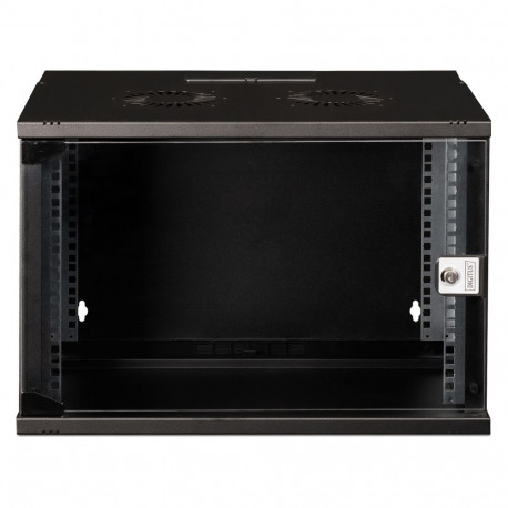 "DIGITUS Wandgehäuse SOHO PRO 7HE 370x540x400 mm 19"" schwarz"