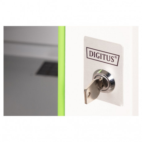 Digitus Unique 16HE seinakapp 820x600x600mm hall