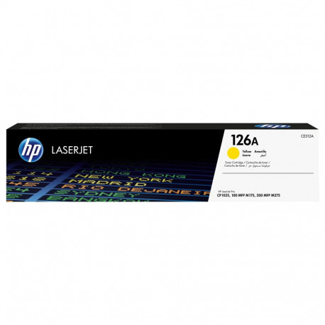 HP 126A originaal LaserJet toonerikassett CE312A kollane standardmahuga 1000 lehekülge 1 pakk