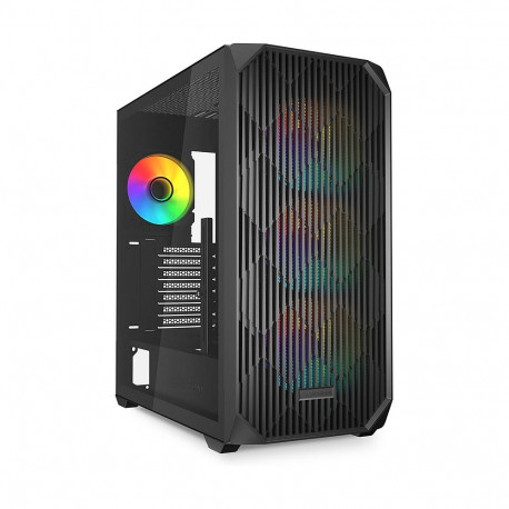 "Sharkoon AK3 RGB ATX 1xGlas Black"
