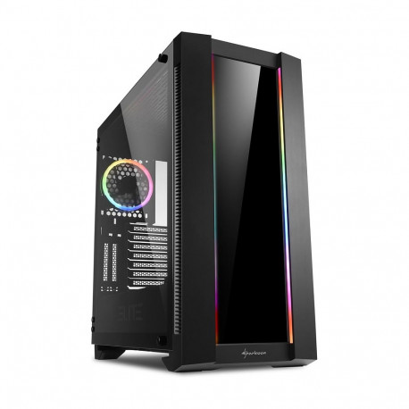 "Sharkoon Elite Shark CA200G ATX/E-ATX 1xGlas Black"