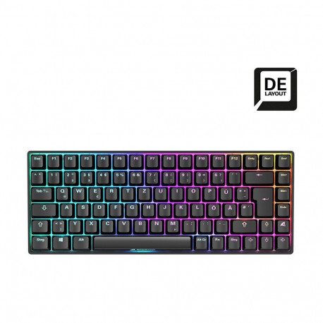 "Sharkoon SKILLER SGK50 S3 (schwarz. DE-Layout. Gateron Yellow)"