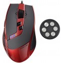 Speedlink mouse Kudos RS SL6398-RD-01, black/red
