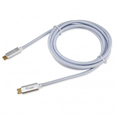 "Equip Kabel USB-C 3.2 -> C St/St 3.00m 5A 4K/60Hz ws"