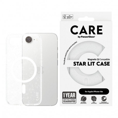 CARE Flagship Combat ümbris MagSafe-ga, Star Lit, iPhone 16e