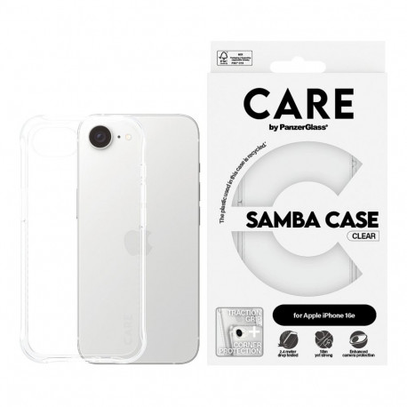 CARE Samba moodne läbipaistev ümbris iPhone 16e