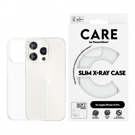 "CARE Case Fashion X-Ray Soft Clear iPhone 15 Pro"