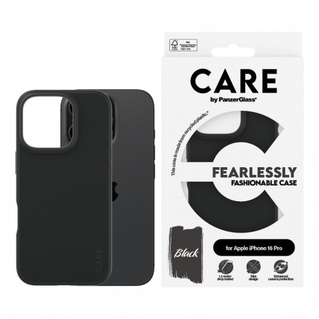 "CARE Case Fashion Black iPhone 16 Pro"