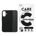 "CARE Case Feature Double Defence Black iPhone 16"