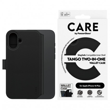 "CARE Case Feature Tango 2-in-1 Wallet Case iPhone 16 Plus"