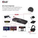 "Club3D 4K Dockingstation USB3 ->3xUSB3/HDMI/DP/DVI/ black"