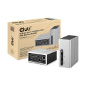 "Club3D 4K Mini-Dockingst USB3 ->4xUSB3/HDMI/DVI/LAN silber"
