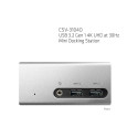 "Club3D 4K Mini-Dockingst USB3 ->4xUSB3/HDMI/DVI/LAN silber"