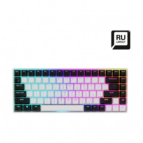 "Sharkoon SKILLER SGK50 S3 (wei. RU-Layout. Gateron Yellow)"