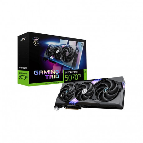 "RTX 5070 TI 16GB MSI Gaming Trio OC 16GB GDDR7 3 Fan"