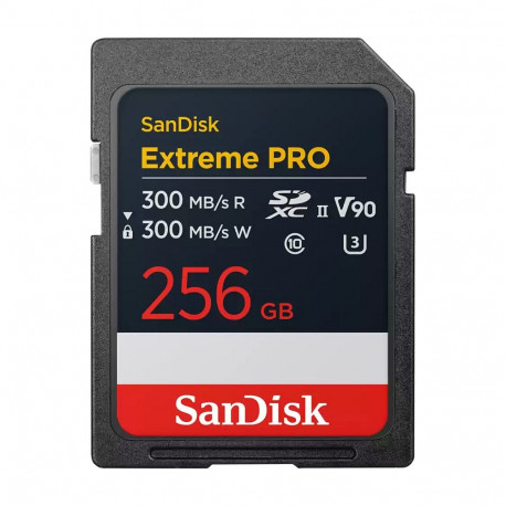 "CARD SANDISK EXTREME PRO 256GB"