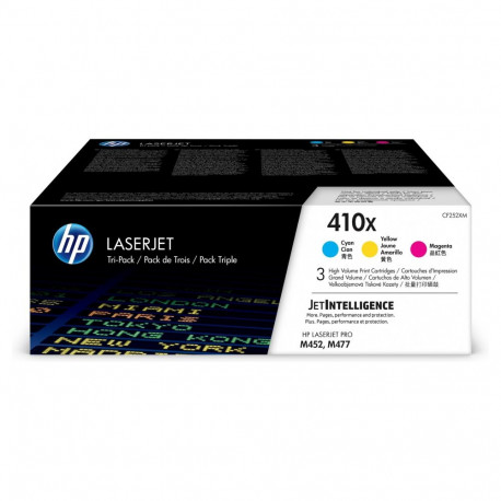"HP 410X original LaserJet Toner cartridge CF325XM Cyaan Magenta Yellow High Yield 3-pack"