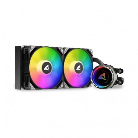 "K Sharkoon Wasserkühlung S80 RGB 2 Lüfter 240mm schwarz"
