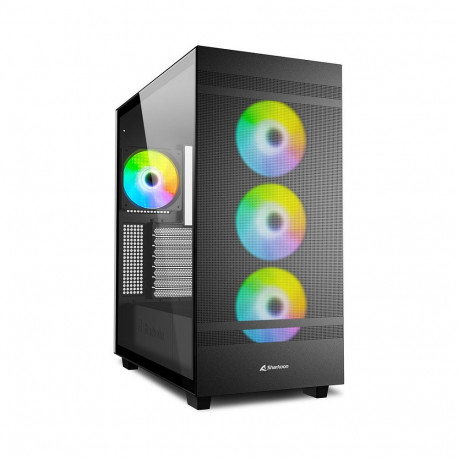 "Midi Sharkoon Rebel C50 RGB Black"